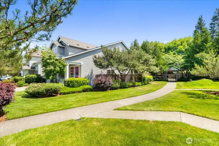 This home is located on a very desirable lot, no homes right next to you on the right side.