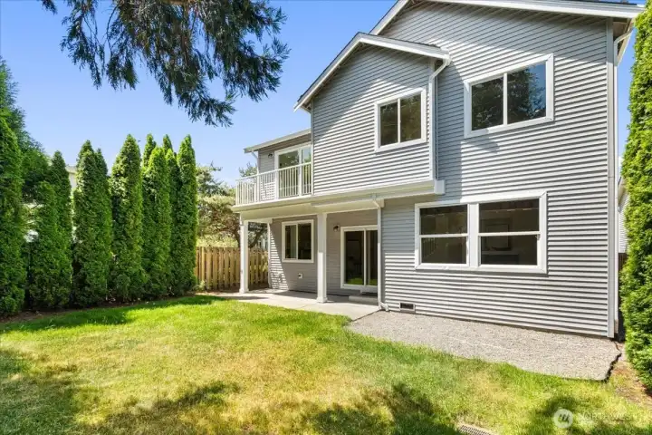 No to low maintenance vinyl exterior.
