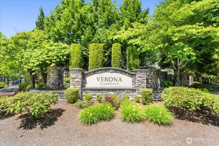 Located in the highly desirable gated community of Verona in Lakeland, this home offers exceptional walkability to neighborhood amenities, parks, schools and nearby shopping and dining combining convenience with privacy and security.