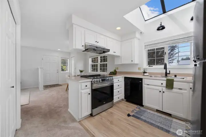 A large pantry space for additional storage in the kitchen. A large pantry space for additional storage in the kitchen.