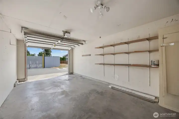 Your own garage for storage or parking. Power garage door. Your own garage for storage or parking. Power garage door.