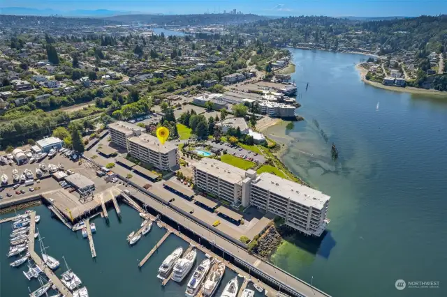 True resort-like living on the Puget Sound with easy proximity to downtown Ballard and the heart of Seattle!