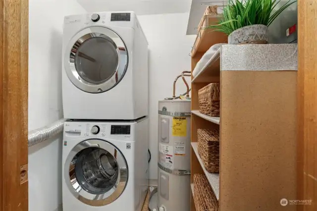 Laundry & Utility Room with New Washer & Dryer