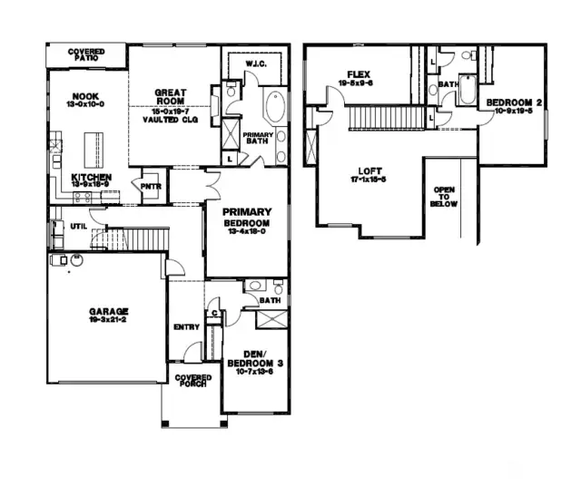 Homes are built, sold & warranted by Evergreen Heights, LLC, a separate entity that is a member of the Rob Rice Homes family of companies. Builder reserves the right to change features, plans, pricing & specifications without notice. Buyer to verify square footage. Features vary by home.