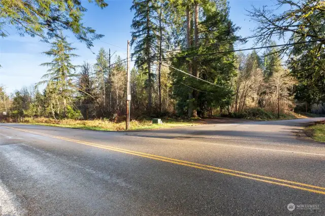 Corner of Ames Lake-Carnation Rd NE and NE 52nd St (to the right)