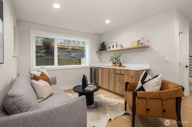 Lower level bonus room
