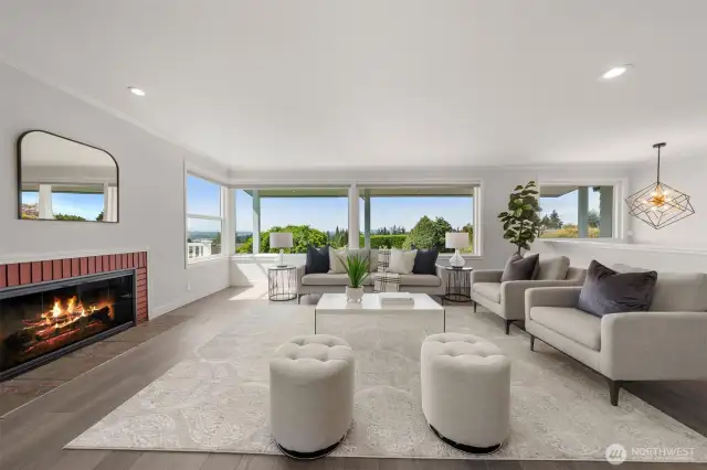Spacious living space