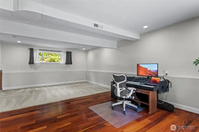 The luxurious Koa wood floors are a bonus upgrade!