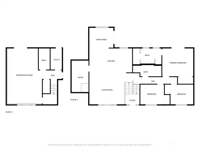 Floor plans are so helpful!