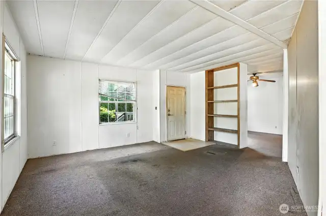 Entry and living room