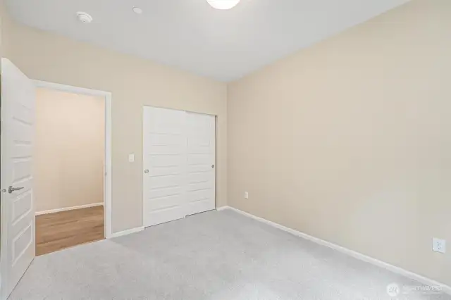 Another view of the main floor bedroom.