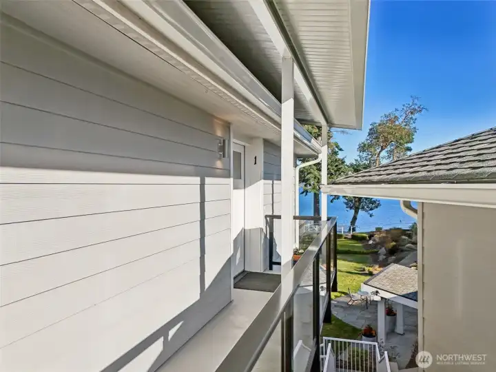 You'll enjoy the view every step of the way to your front door