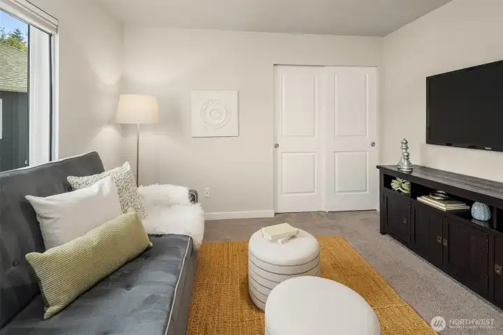 BR 2 is between Bedrooms 3 and 4, and could be used as a gaming/media room.