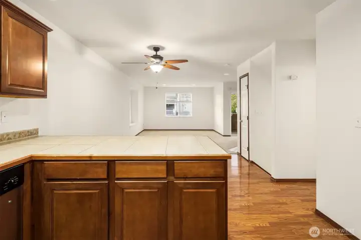 Large Pantry, Office Nook, Closet Space and front/back Balconies