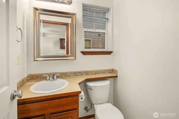 1/2 Bath on main level