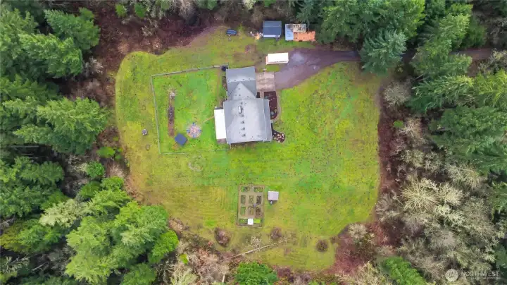 Nestled in the trees!