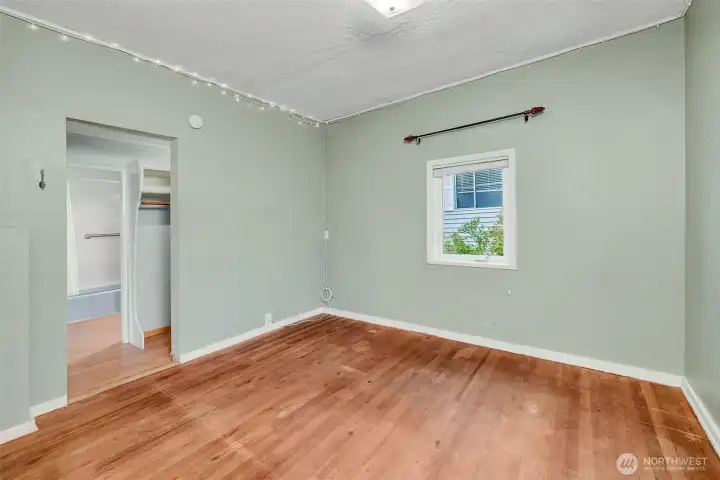 Main floor bedroom