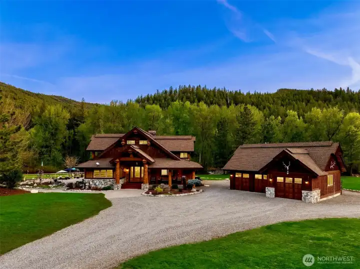 Welcome to the Flying X Ranch, one of the most admired homes in The Methow