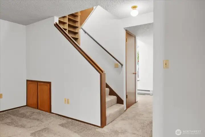 Stairs up to 2nd Floor