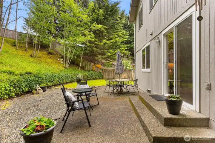 Relax in your own private backyard