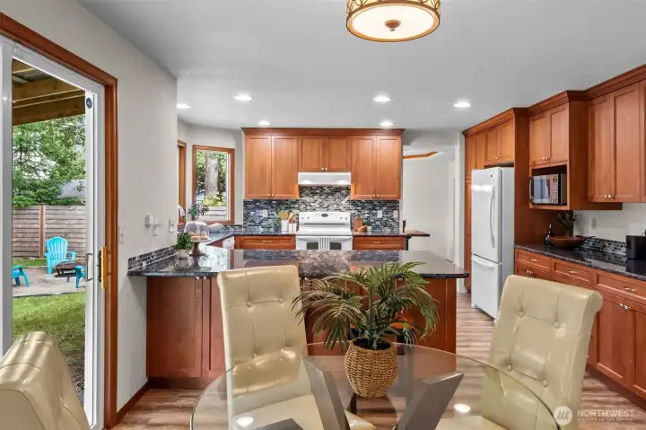 This home has a fabulous layout for entertaining and festive holiday gatherings.