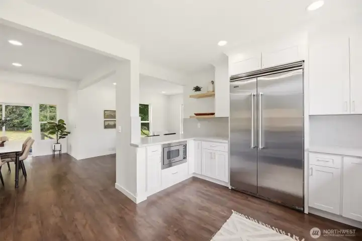 Top of the line, brand new Viking Appliances.