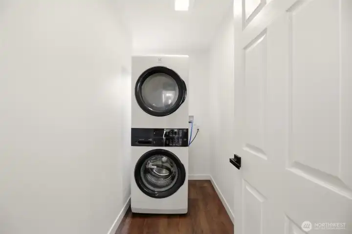 Dedicated laundry room on main level with brand new W/D.