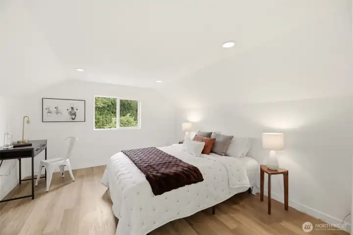 Picture of the bonus room w/ closet space off of primary #1.