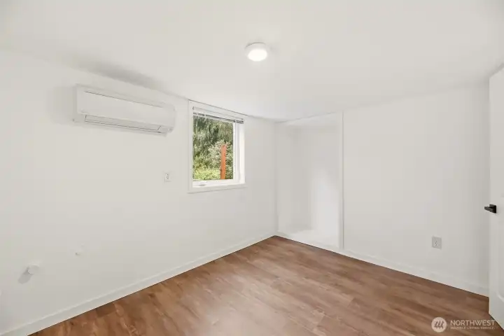 2 bedrooms and 1 additional Bonus room on the main level + W/D area.