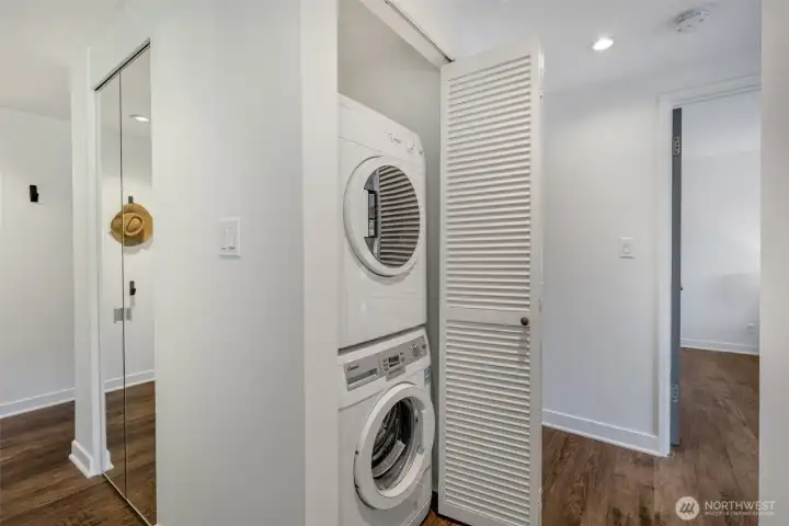 In-unit laundry