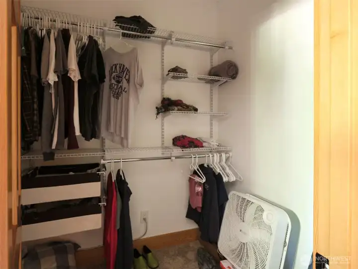 Primary Walk In Closet