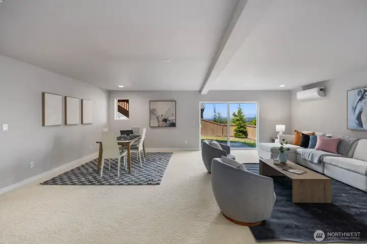 Fully finished basement with bedroom and 3/4 bath room Fully finished basement with bedroom and 3/4 bath room