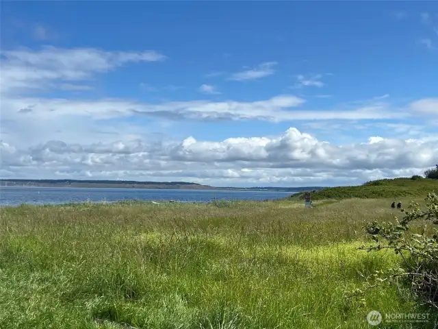 North Beach State Park and trail to Fort Worden State Park.