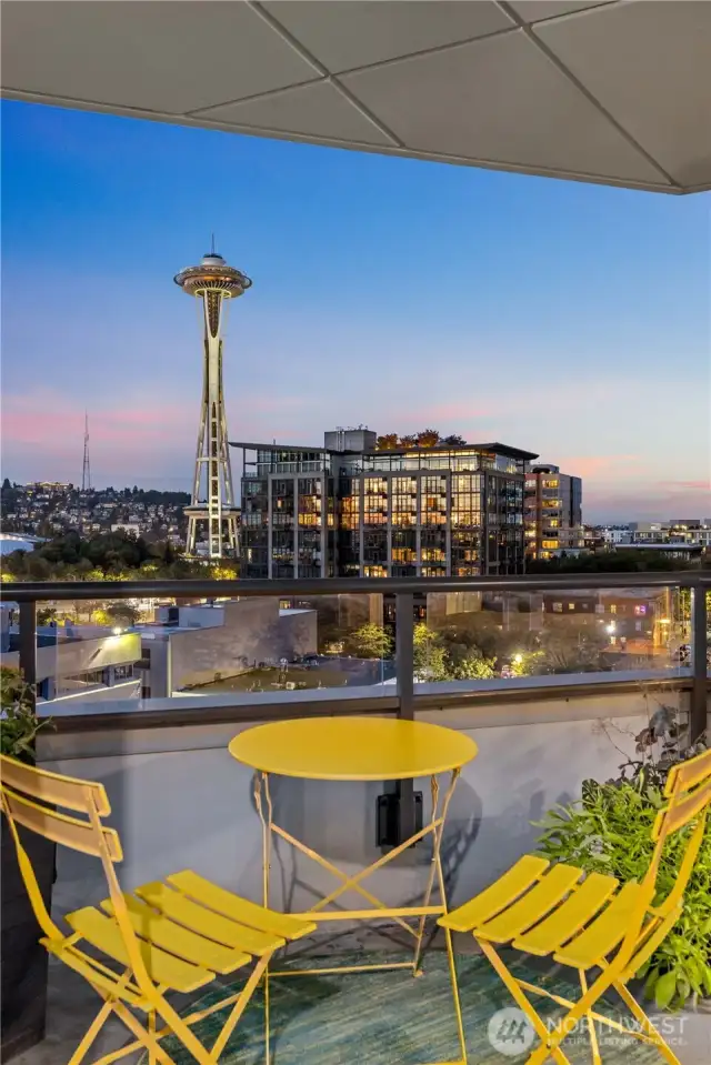 View from the bedrooms' shared patio