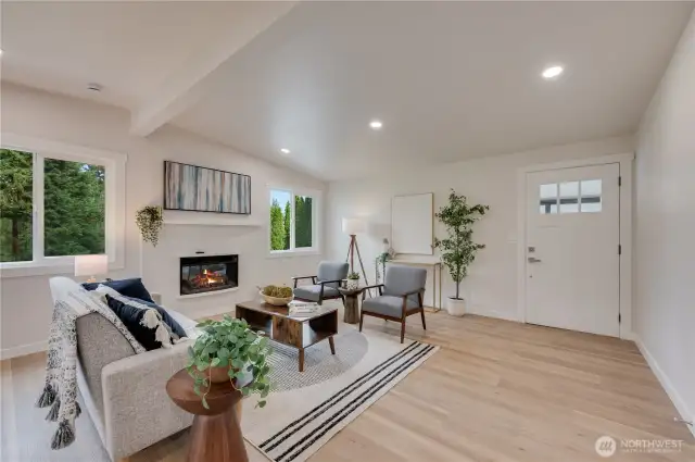 New Electric fireplace