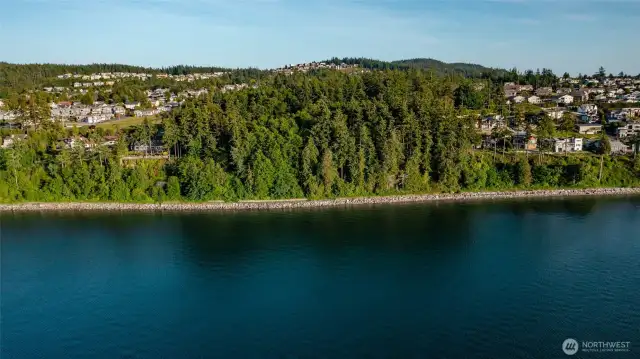 Same view without property line shown.