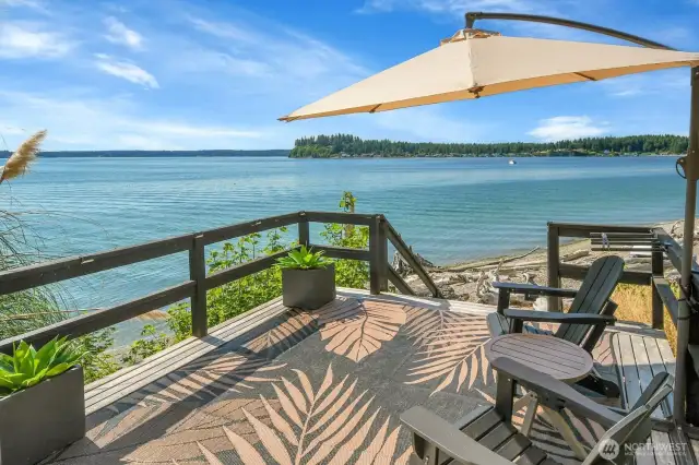 Deck near the beach