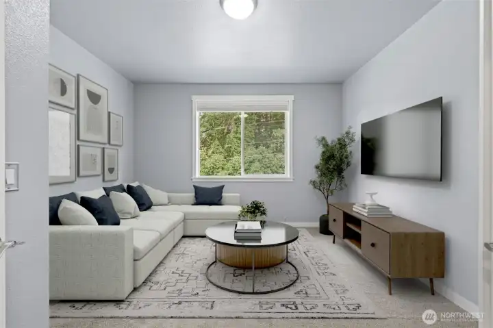 Bonus room - virtually staged