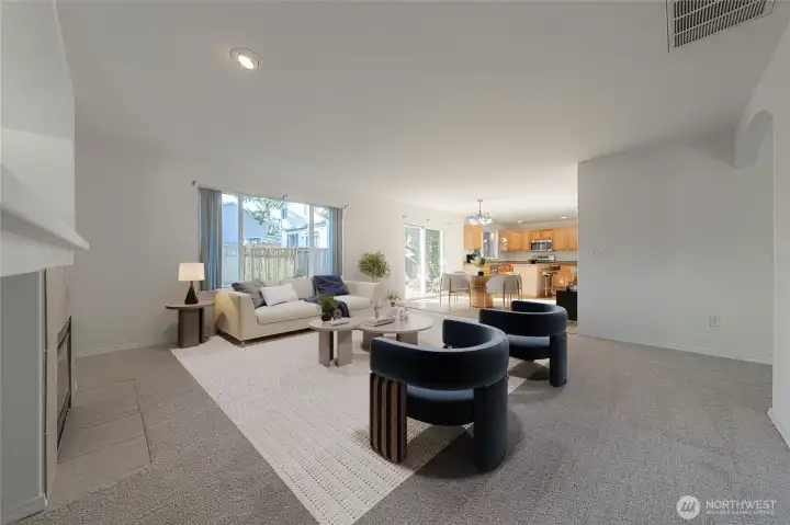 This photo has been virtually staged