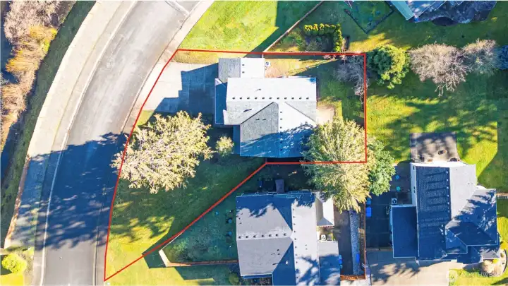 Approximate property lines