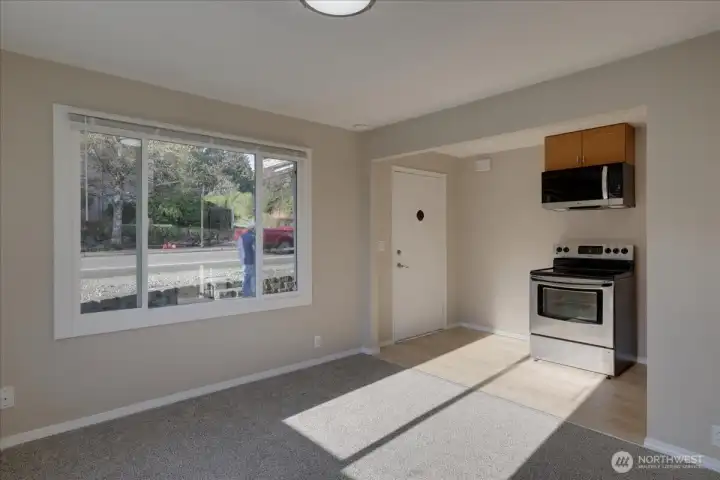 Unit #1 Looking out to Hardie Ave