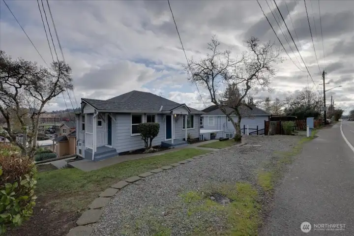 Another angle of both buildings.