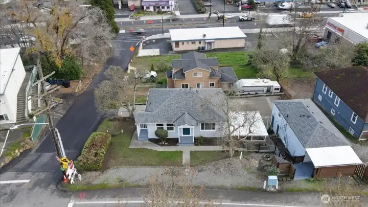 You can see the access to Rainier!