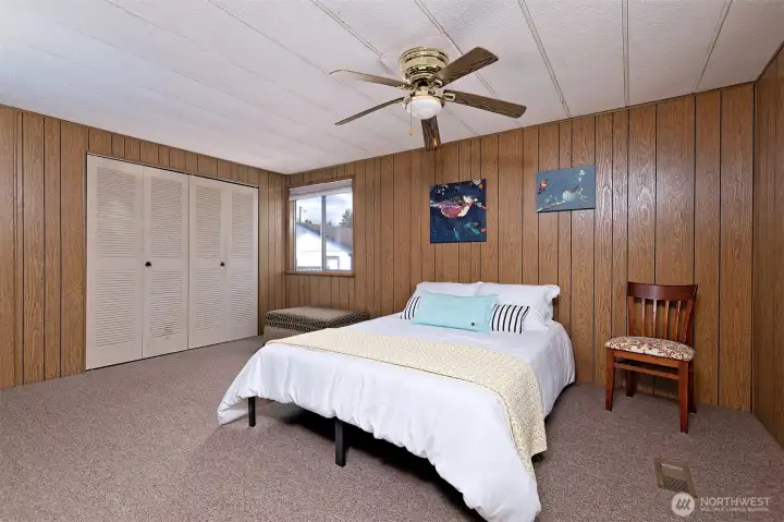 Main bedroom, extra large closet.