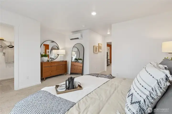Primary Bedroom, Bath entry. Photos are for representational purposes only, colors, elevation and features may vary.