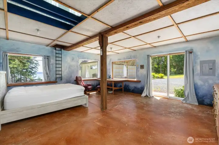 Comfortable Open Space Studio with Ductless Mini Split