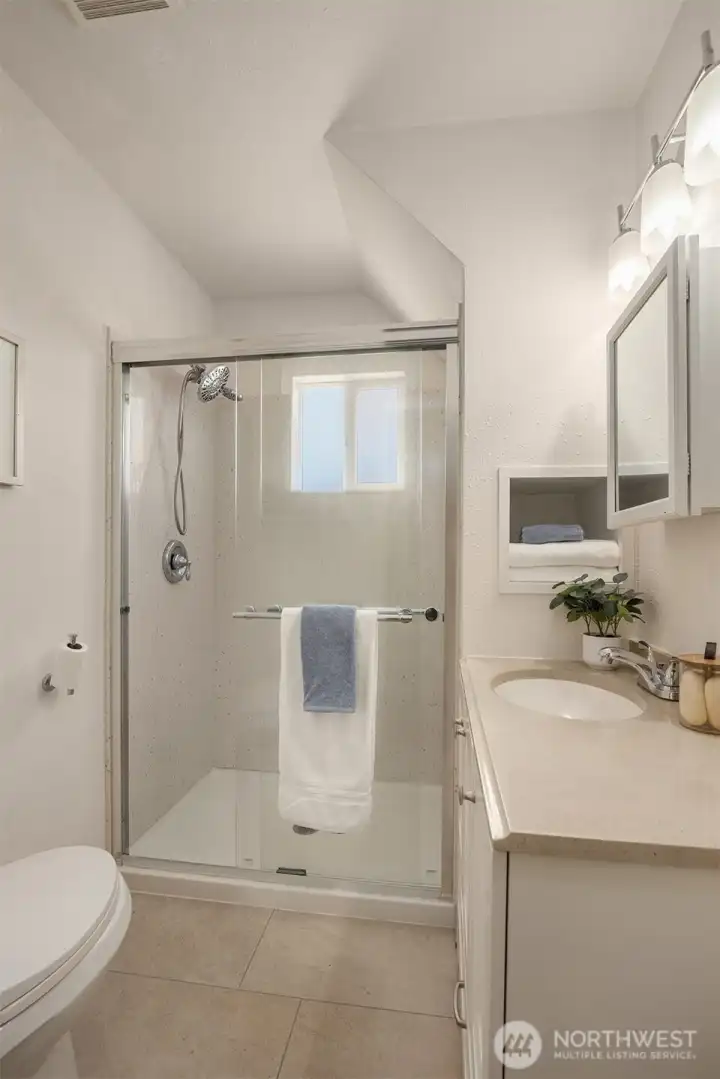 3/4 Bathroom on Main