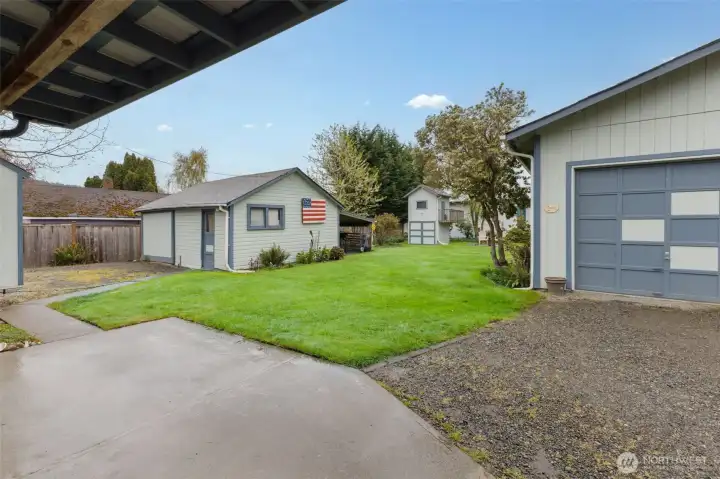 Large Shop and Bonus Garage Large Shop and Bonus Garage
