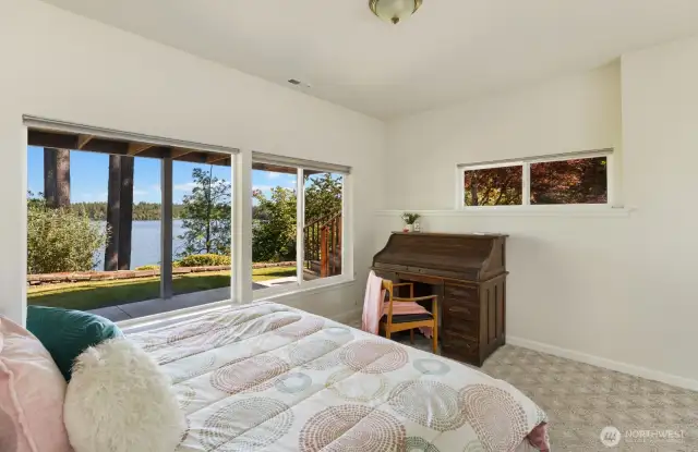 Lower level bedroom