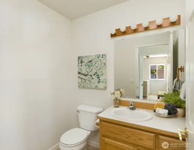 Lower level 3/4 bath